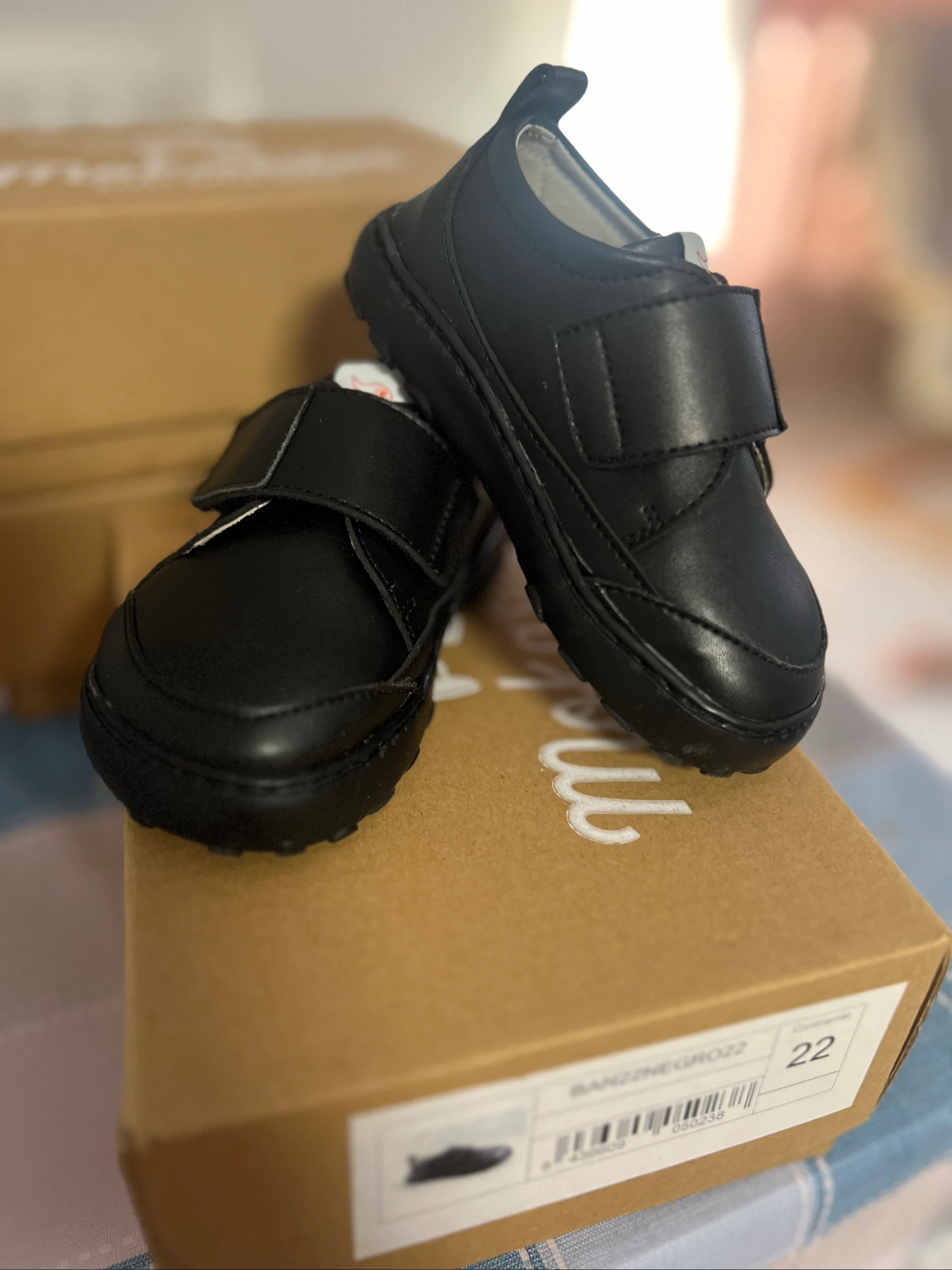 Mokasitos negro tamanho 22 – photo 2